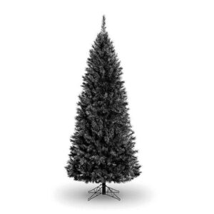 5' Slim Black Glacier Pine Stunning Artificial Christmas Tree