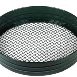 Ambassador 3/8" (9mm) Hole Metal Garden Riddle / Fine Garden Sieve
