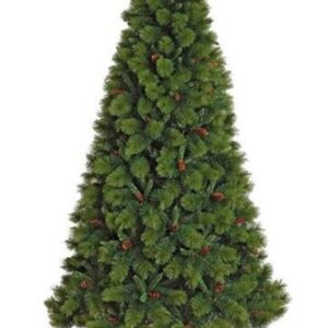 6ft Mount Beacon Pine Quality Artificial Christmas Tree (Berries & Cones)