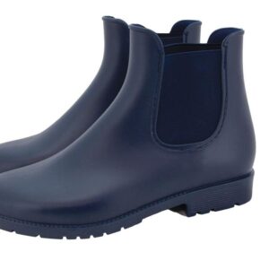 Town & Country Navy Chelsea Boot Lightweight Garden Shoe UK Size 7