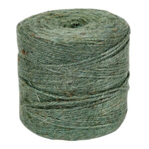 250g Roll Gardman Jute Twine Ball of String Green Plants & Gardening Support