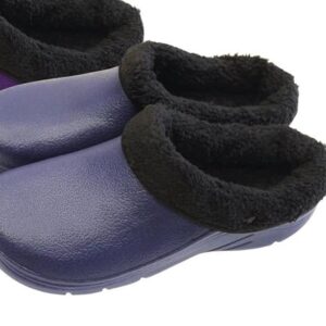 New Briers Thermal Lined Garden Clogs Unisex Navy UK Size 7