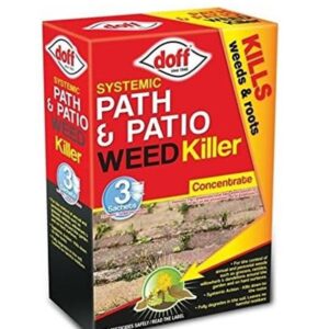 Doff Path & Patio Garden Weedkiller 3 Sachet (3x100ml) Pack